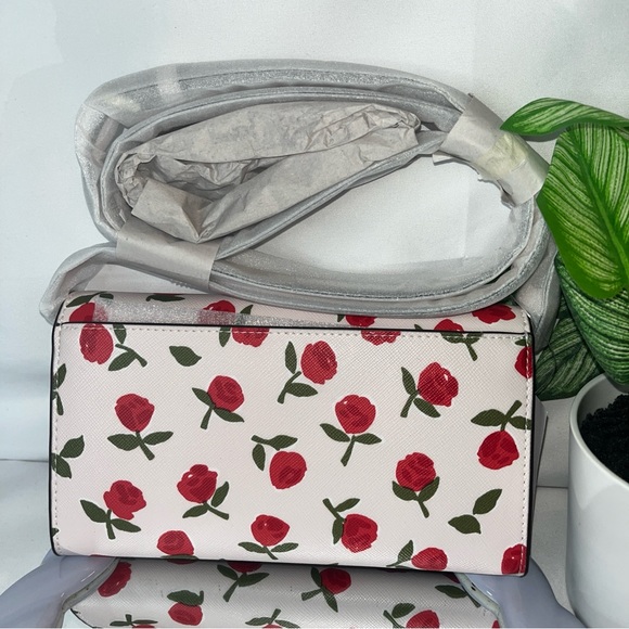 Kate Spade Rose Dana Small Flap Crossbody - Picture 8 of 12